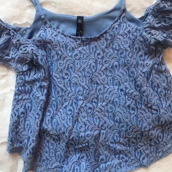 Cold Shoulder Blouse - Picture 2 of 2